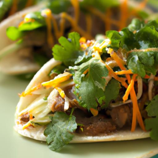 Banh Mi Tacos: Savory Lemongrass Beef Fusion Delight