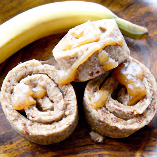 Wholesome Peanut Butter Banana Pinwheels with Flaxseed Boost