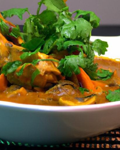 Spice Up Dinner: Turmeric-Ginger Chicken Curry with Chili