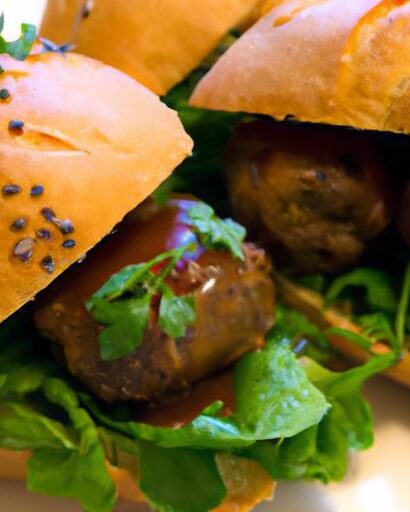 Savory Teriyaki Meatball Subs: A Fusion Flavor Delight