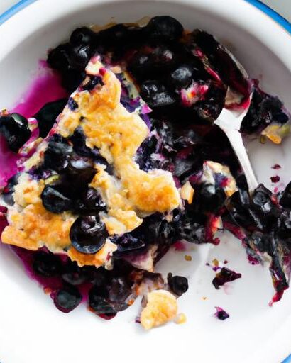 Wake Up Delicious: The Ultimate Blueberry Crumble Bake