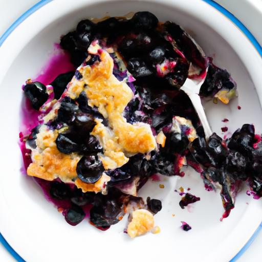 Wake Up Delicious: The Ultimate Blueberry Crumble Bake