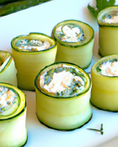 Refreshing Cucumber & Cream Cheese Rolls: Easy Summer Bites