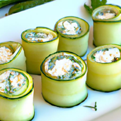 Refreshing Cucumber & Cream Cheese Rolls: Easy Summer Bites