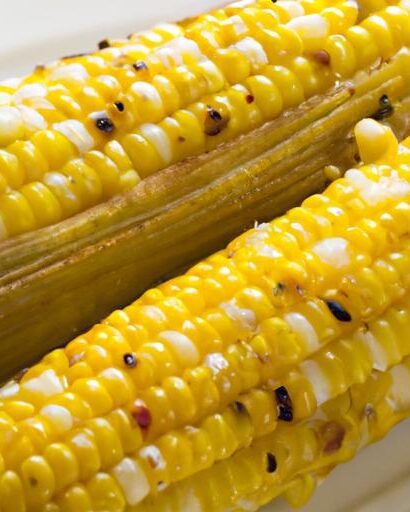 Butter-Kissed Grilled Corn on the Cob: Foil-Wrapped Delight