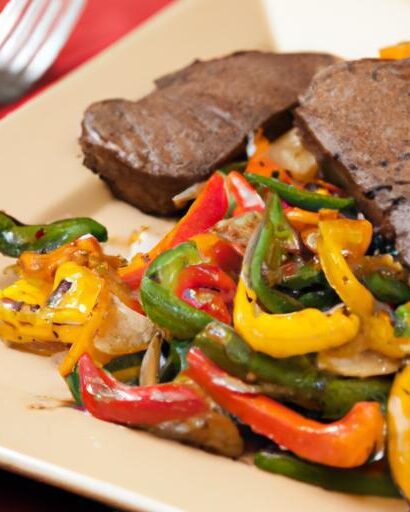 Sizzling Sheet Pan Steak Fajitas with Colorful Peppers