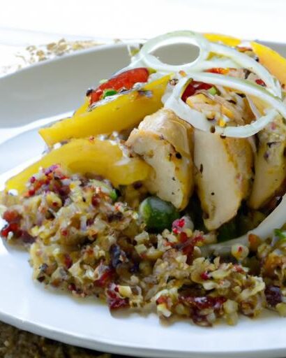 Spice Up Your Bowl: Peruvian Chicken & Quinoa with Rocoto Dressing