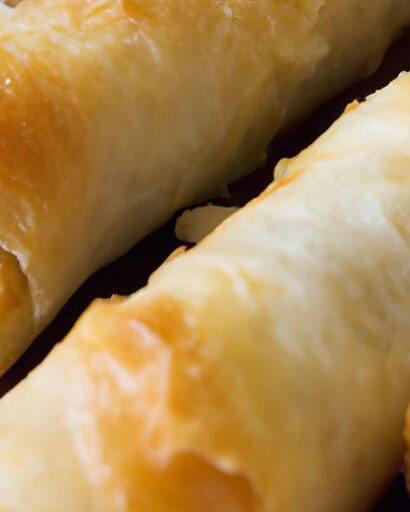 Flaky Delight: Greek Baklava-Inspired Phyllo Cheese Rolls