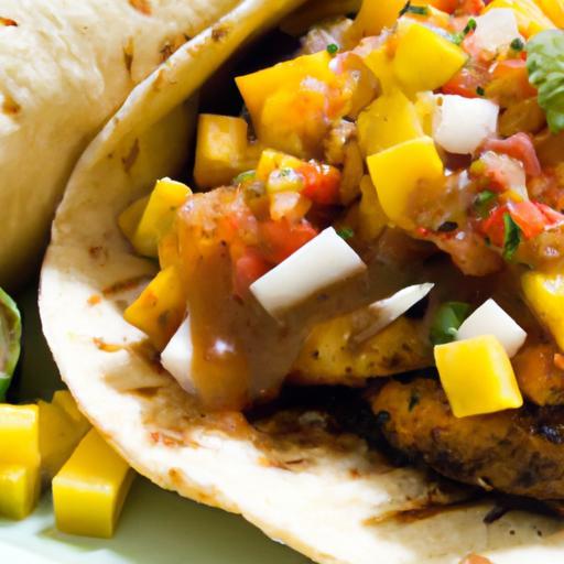 Zesty Cajun Blackened Catfish Tacos with Mango Salsa Delight