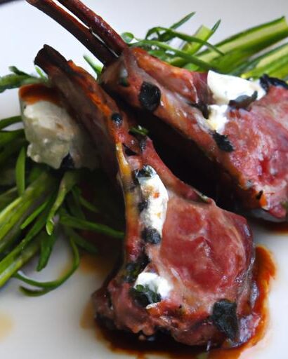 Savory Grilled Lamb Chops Infused with Garlic & Herbs