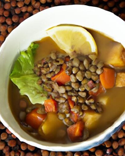 Hearty Slow Cooker Lentil & Veggie Soup: Easy & Nutritious