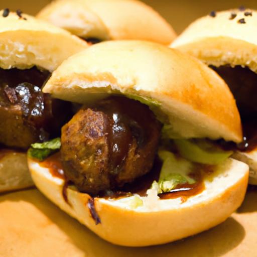 Savory Teriyaki Meatball Subs: A Fusion Flavor Delight