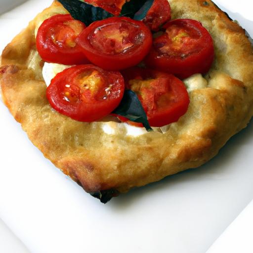 Rustic Tomato & Goat Cheese Galette: A Savory delight
