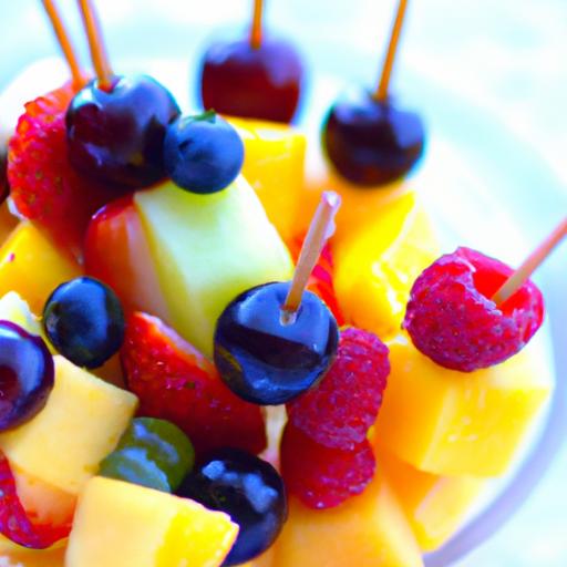 vibrant Fruit Skewers with Berries: A Fresh Treat Guide