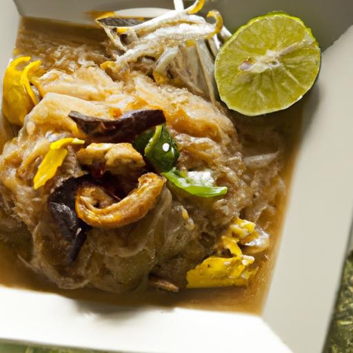 Slurping Secrets: Exploring the World of thai Noodles Delight