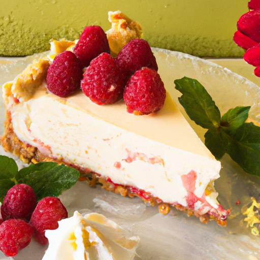 zesty Lemon Raspberry Swirl Cheesecake Recipe Delight