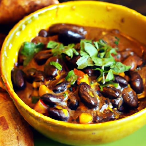Smoky Black Bean & Plantain Chili: A Flavorful Twist