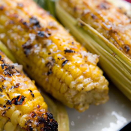 golden ‍Garlic Parmesan ‌Grilled Corn: A Flavorful ⁣Summer Treat