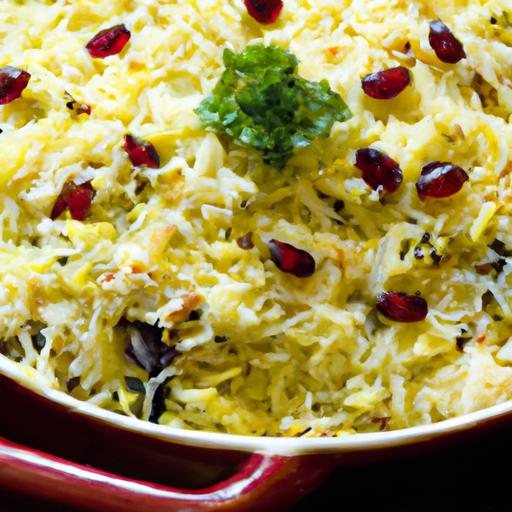 Persian Jeweled Rice Bake: A Royal Feast of Flavors