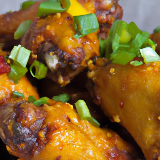 Fiery flavor Fusion: Spicy Mango Habanero Chicken Wings