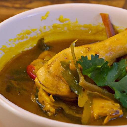 Spice Up Dinner: Turmeric-Ginger Chicken Curry with Chili