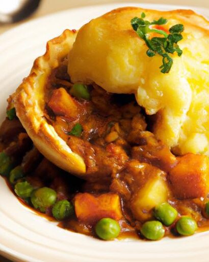 Fusion Feast: Indian Samosa Shepherd’s Pie with Curry Mash