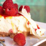 Zesty Lemon Raspberry Swirl Cheesecake Recipe Delight