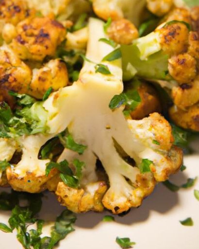 Savor Spiced Grilled Cauliflower Steaks: A Flavorful Twist