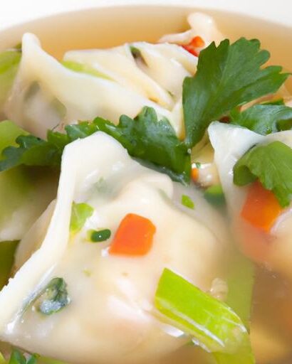 Wonton Soup Wonders: A Savory Journey in Every Spoonful