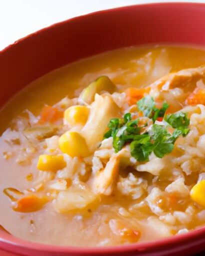 Hearty Mexican Chicken and Rice Soup: A Flavorful Classic