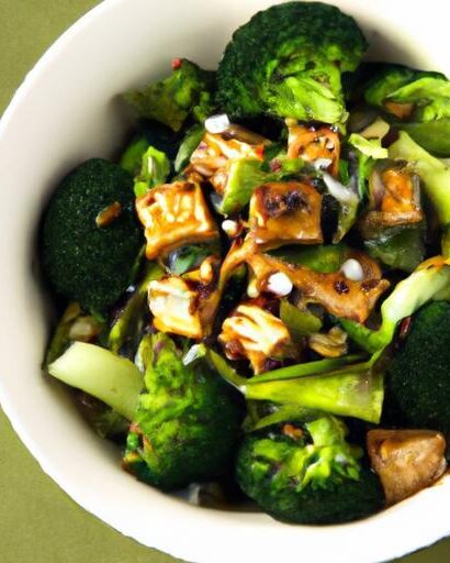 Wholesome Sesame Ginger Tofu & Broccoli Bowl Recipe Guide