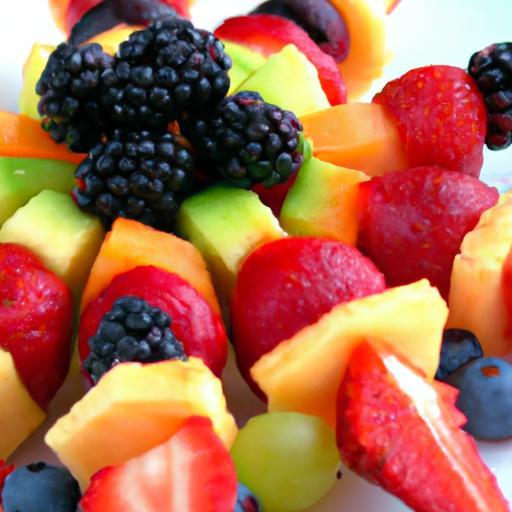 Vibrant Fruit Skewers with Berries: A Fresh Treat Guide