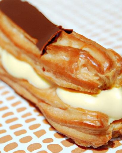 Delightful Homemade Éclairs Filled with Creamy Pastry Magic