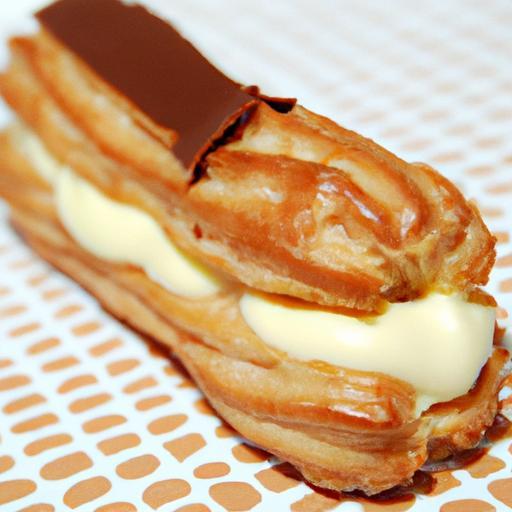Delightful Homemade Éclairs Filled with Creamy Pastry Magic