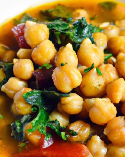 Hearty Smoky Paprika Chickpea & Kale Soup Recipe Guide