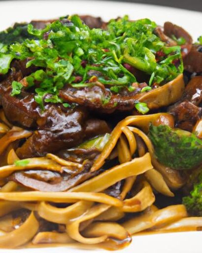 Savor the Harmony: A Flavorful Journey with Beef and Noodles