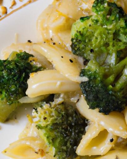 Garlic Parmesan Roasted Broccoli Pasta: A Flavorful Feast