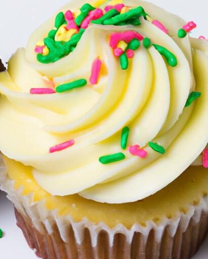 Brighten Your Day: Funfetti Cupcakes with Creamy Buttercream Delight