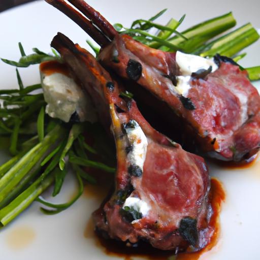 Savory Grilled Lamb Chops Infused with Garlic & Herbs