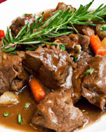 Hearty Crock Pot Beef Tips and Gravy: Slow-Cooked Perfection