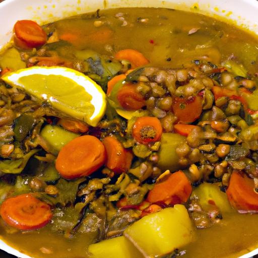Hearty Slow Cooker Lentil & Veggie Soup: Easy & Nutritious