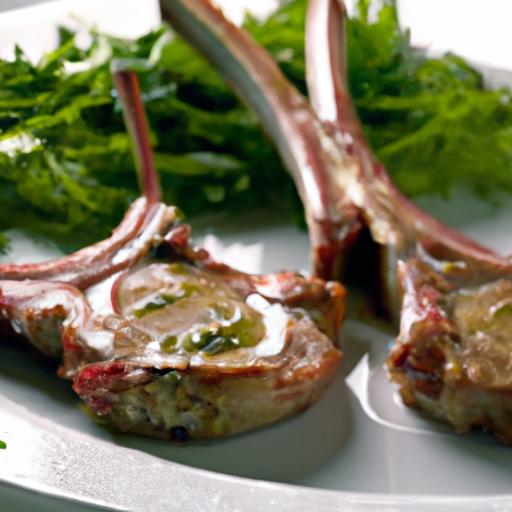 Savory Grilled ‍Lamb Chops Infused with Garlic & Herbs