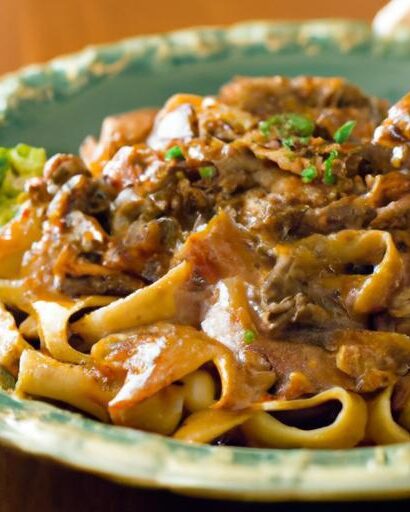 Hearty Beef Noodle Casserole: Comfort in Every Bite
