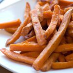Crispy Air Fryer Frozen Sweet Potato Fries Made Easy