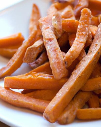Crispy Air Fryer Frozen Sweet Potato Fries Made Easy