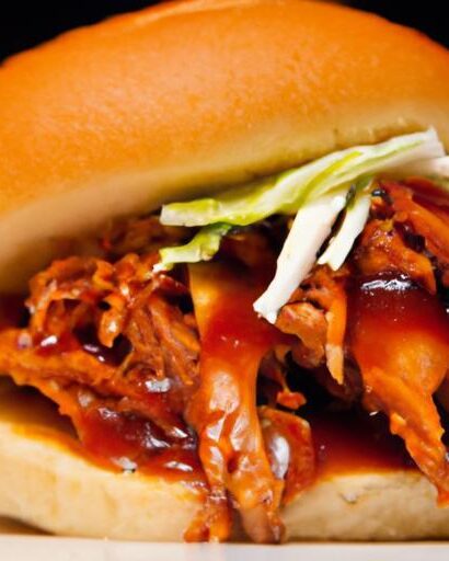 Tangy Shredded BBQ Chicken Sliders on Sweet Hawaiian Rolls