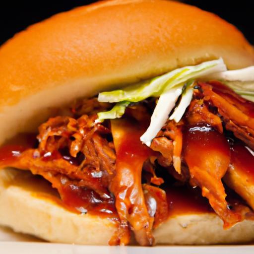 Tangy Shredded BBQ Chicken Sliders on Sweet Hawaiian Rolls