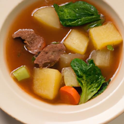 Hearty Beef & Veggie Soup Made Easy with Frozen Favorites