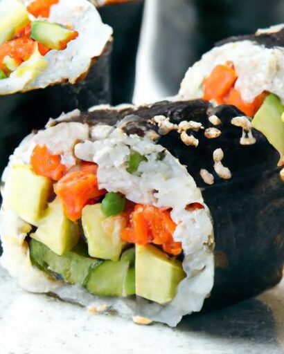 Fresh & Flavorful Quinoa Sushi Rolls with Cucumber & Carrot