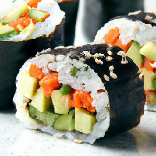 Fresh & Flavorful Quinoa Sushi Rolls with Cucumber & Carrot